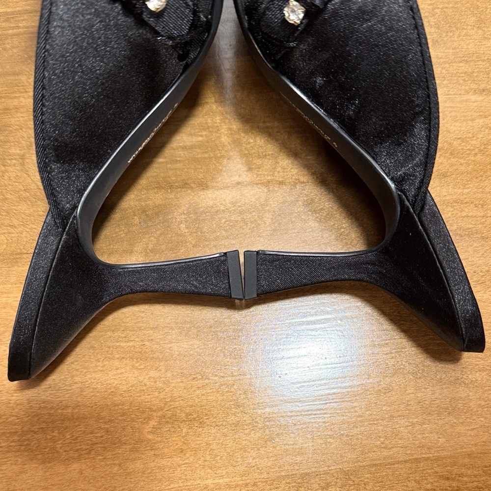 Sam Edelman Rhinestone Embellished Mules - Picture 10 of 15